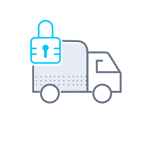 Final Mile by Magaya App Icon Last-Mile Logistics Truck Icon